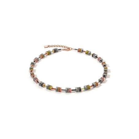 Collier Coeur de Lion Sparkling Classic Elements en acier, métal doré rose - Bijouterie Haillot La Seyne Sur Mer Six Fours 83