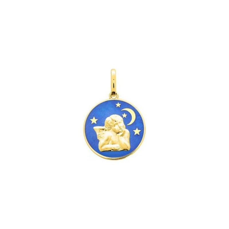 Médaille ange en or jaune - Bijouterie Haillot La Seyne Sur Mer Six Fours 83