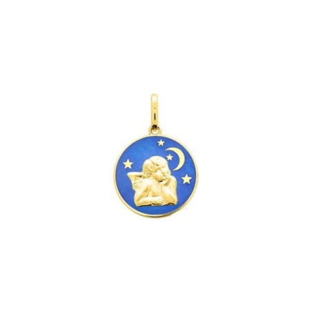 Médaille ange en or jaune - Bijouterie Haillot La Seyne Sur Mer Six Fours 83