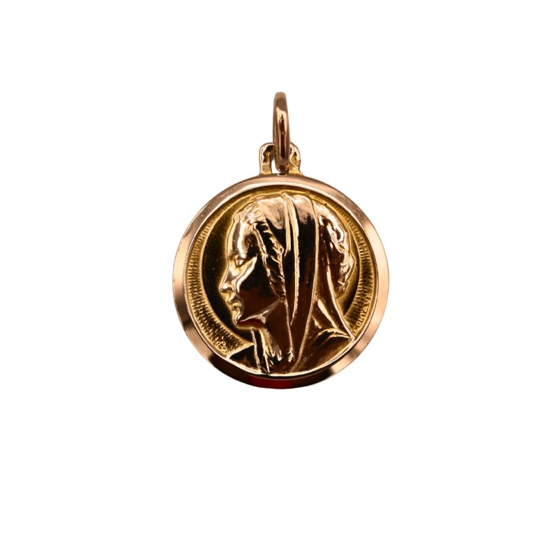 Pendentif Vierge Or 18k - Bijouterie Haillot La Seyne Sur Mer 83