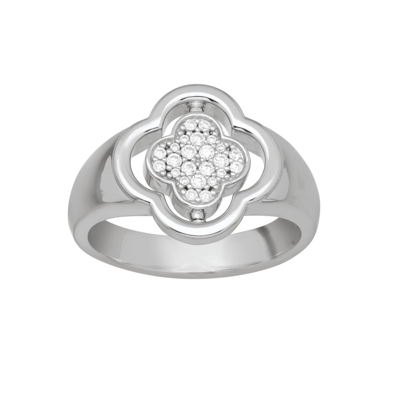 Bague Charles Garnier Argent réversible - bijouterie haillot la seyne sur mer