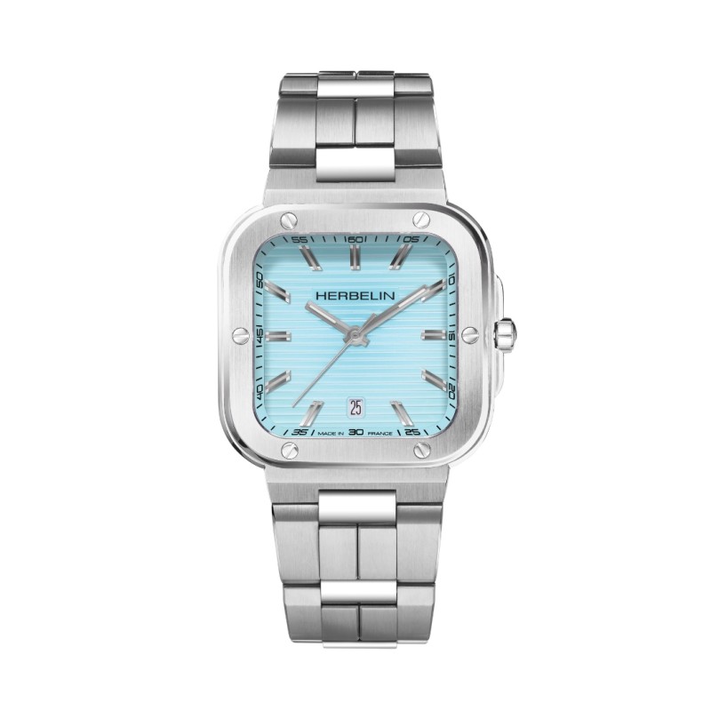 Montre HERBELIN Cap Camarat Square 12246B25 - Bijouterie Haillot La seyne sur mer 83