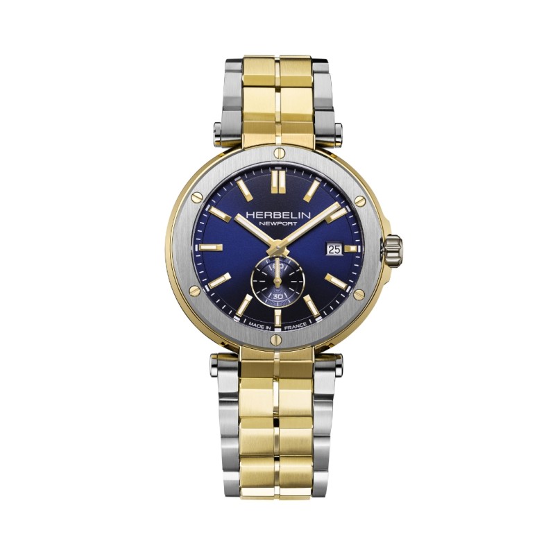 Montre HERBELIN Newport Bicolore - Bijouterie Haillot La Seyne Sur Mer 83