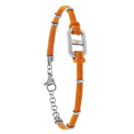 Bracelet Jourdan Ancrage Cordelette et acier - bijouterie haillot la seyne sur mer