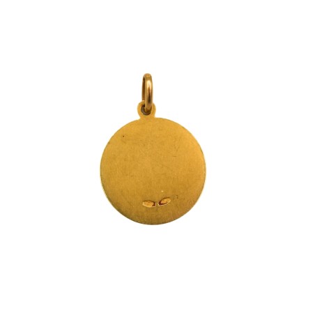 Médaille Vierge et L'enfant Or 18k - Bijouterie Haillot La Seyne Sur Mer 83