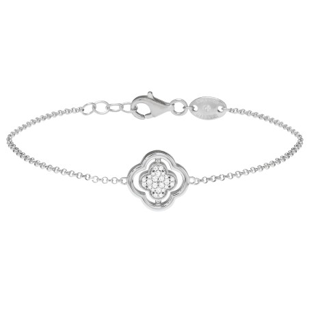 Bracelet Réversible Charles Garnier argent Lapis Lazuli & Oxydes - Bijouterie Haillot La Seyne Six-Fours 83