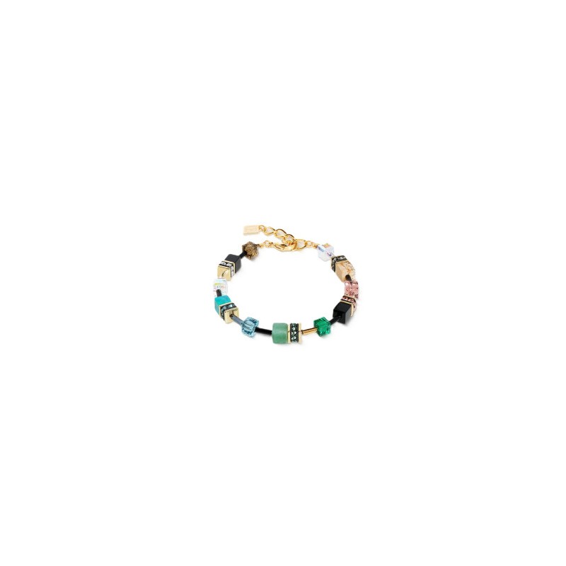 Bracelet Cœur de Lion Acier doré Géocube - Bijouterie Haillot La Seyne Six-Fours 83