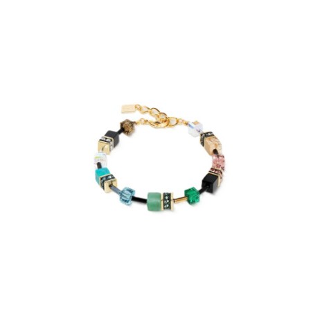 Bracelet Cœur de Lion Acier doré Géocube - Bijouterie Haillot La Seyne Six-Fours 83