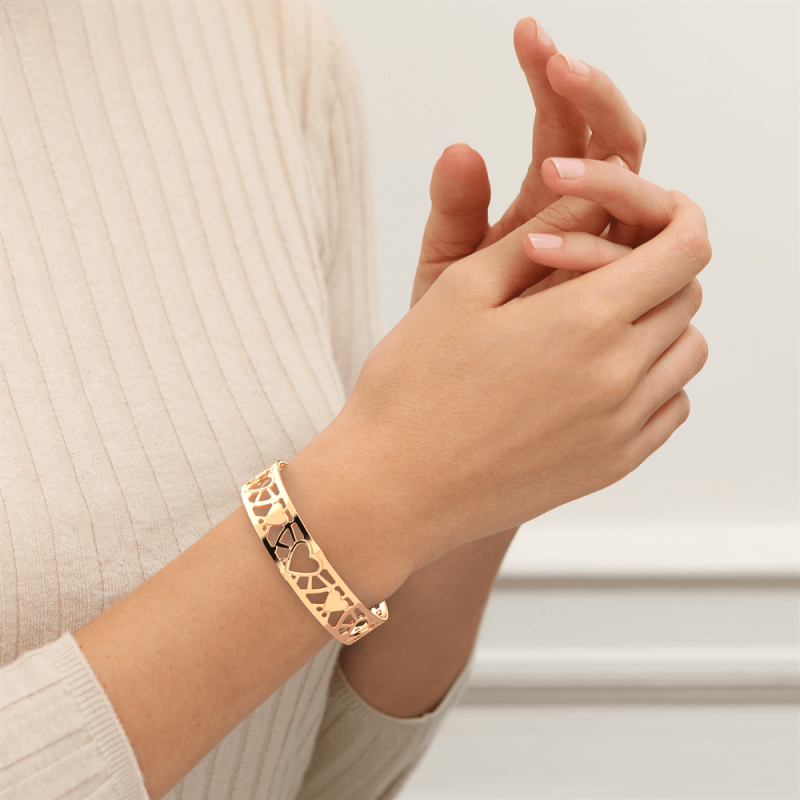 Bracelet Les Georgettes Métal doré Coeur - Bijouterie Haillot La Seyne Six-Fours 83
