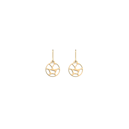 Boucles d'oreilles Les Georgettes Dormeuses Doré - Bijouterie Haillot La Seyne Six-Fours 83