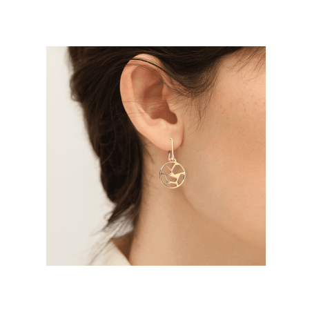 Boucles d'oreilles Les Georgettes Dormeuses Doré - Bijouterie Haillot La Seyne Six-Fours 83