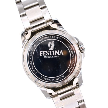 Montre Festina Automatique Acier - Bijouterie Haillot La Seyne-Sur-Mer 83