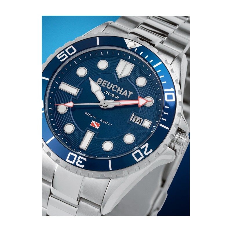 Montre Homme Beuchat BEU0090/2 - Bijouterie Haillot La seyne Sur Mer Six-fours 83