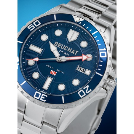 Montre Homme Beuchat BEU0090/2 - Bijouterie Haillot La seyne Sur Mer Six-fours 83