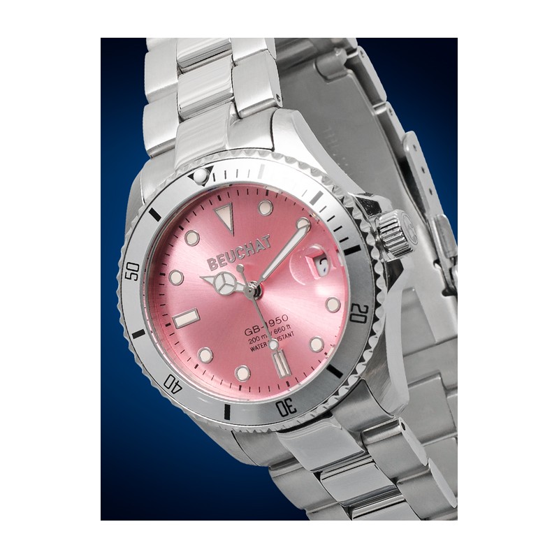 Montre Femme Beuchat BEU1955/3 Rose 