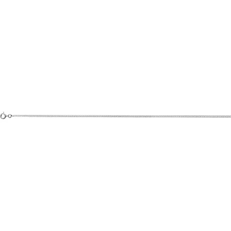 Chaîne gourmette en argent, 45cm - bijouterie haillot la seyne sur mer