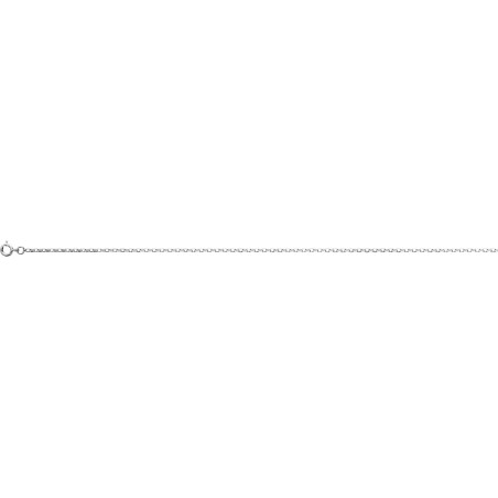 Chaîne forçat en argent, 55cm - bijouterie haillot la seyne sur mer