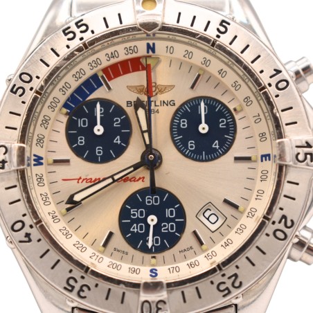 Breitling Transocean Chronograph Acier - Bijouterie Haillot La Seyne-Sur-Mer 83