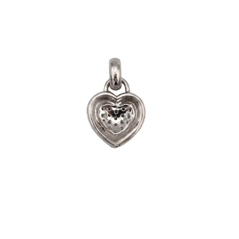 Pendentif Coeur Diamant - Bijouterie Haillot Six Fours La Seyne Sur Mer 83