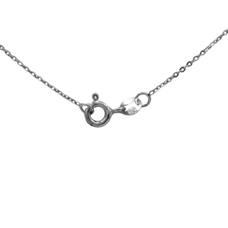Collier Argent Cœur Papillon en Diamant - Bijouterie Haillot La Seyne Sur Mer Six Fours 83