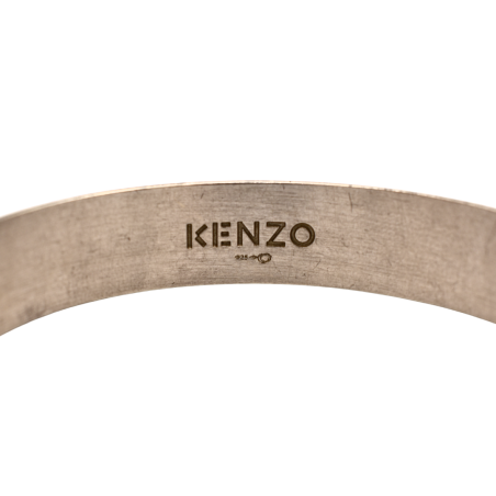 Bracelet Kenzo Jonc Ouvrant Argent - Bijouterie Haillot La Seyne Sur Mer Six Fours 83