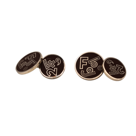 Boutons de Manchettes en Acier Hermes - Bijouterie Haillot La Seyne-sur-mer 83500