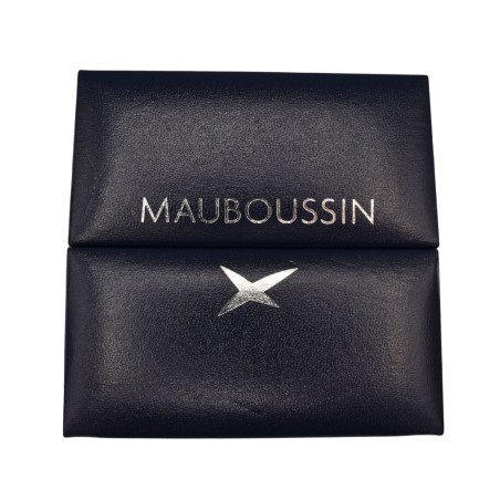 Boucle d'oreille  Mauboussin Or Blanc et Diamants - Bijouterie Haillot La Seyne Sur Mer