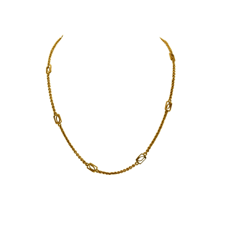 Collier Maille Fantaisie Or jaune 18k