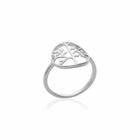 Bague en argent rhodié - bijouterie haillot la seyne sur mer
