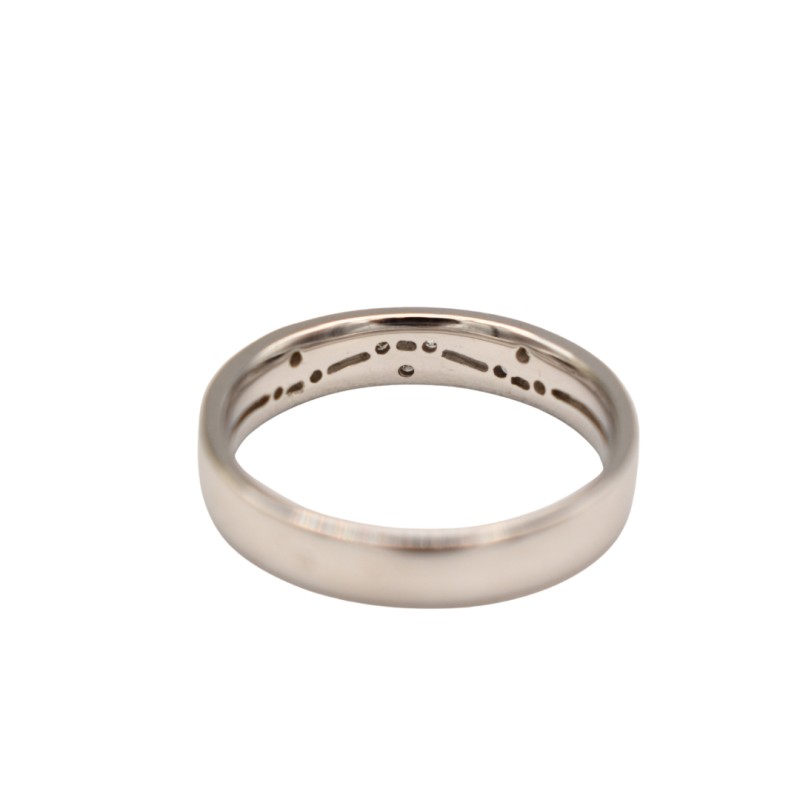 Alliance Diamant Or blanc 18k