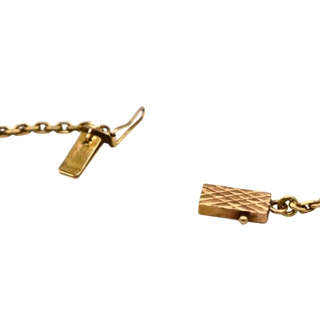 Collier Diamants Or jaune 18k