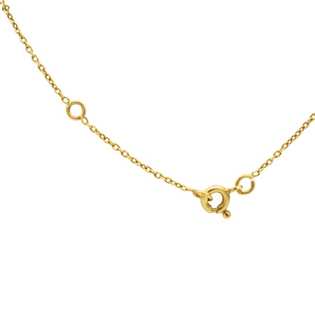 Collier Saphir & Diamant Or 18k