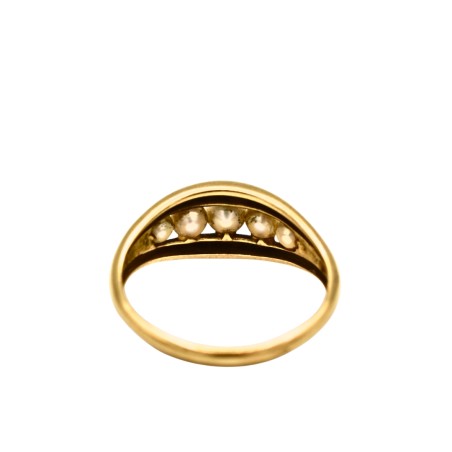 Bague Perles de culture Or jaune 18k