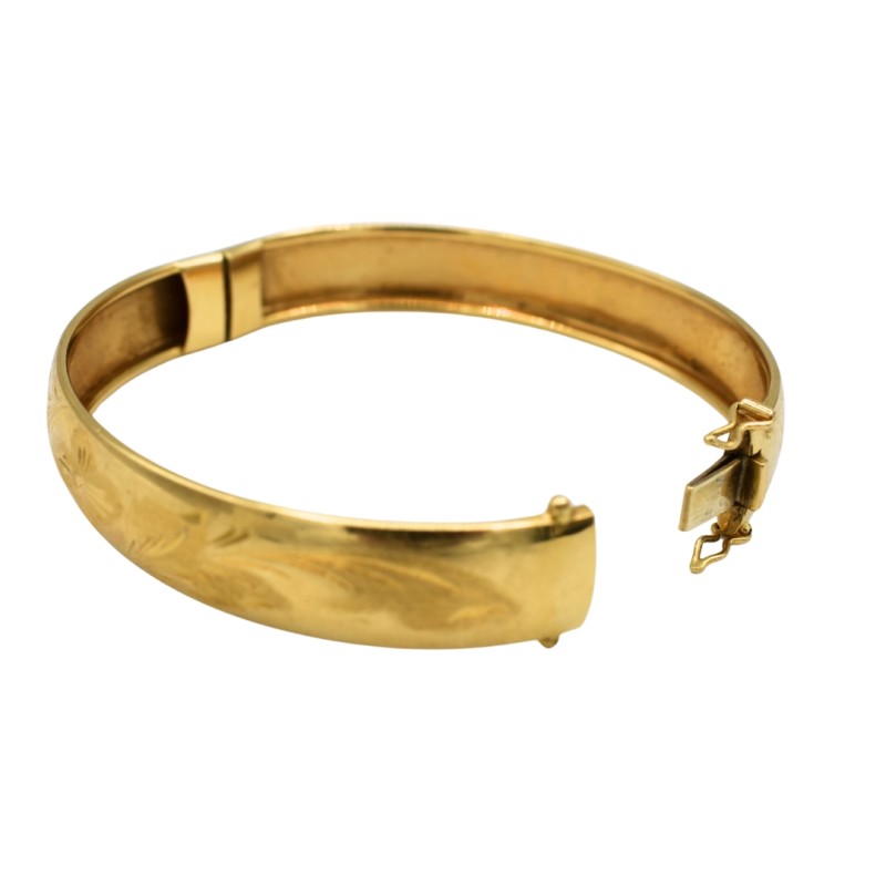 Bracelet jonc ouvrant Or 18k