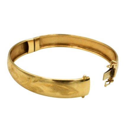 Bracelet jonc ouvrant Or 18k