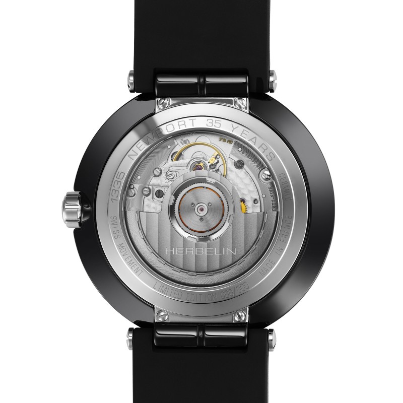Montre Herbelin Newport Céramique 35ème anniversaire-Bijouterie Haillot La Seyne Sur Mer