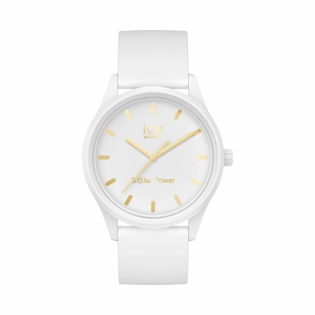 Montre Ice-Watch ICE solar power - White gold - Small - Bijouterie Haillot La Seyne Sur Mer 83