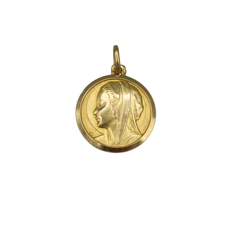 Pendentif Vierge Or 18k - Bijouterie Haillot La Seyne Sur Mer 83