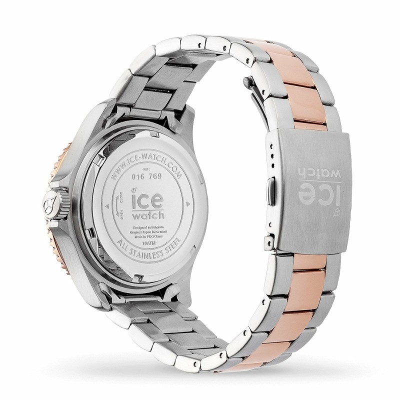Montre Ice-Watch ICE steel - Silver Sunset Rose Gold - Medium - Bijouterie Haillot La Seyne Sur Mer 83