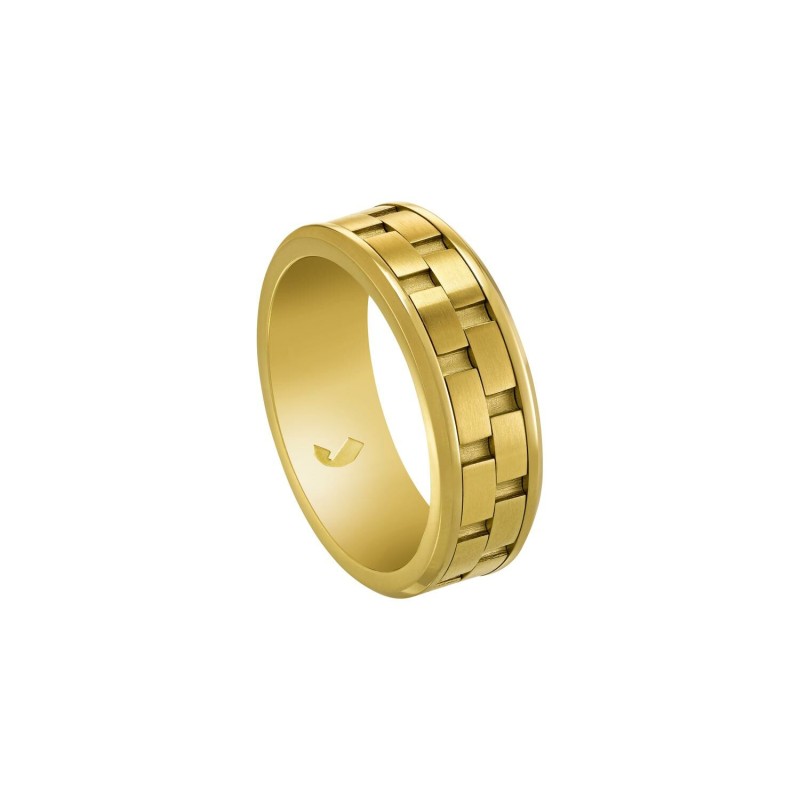 Bague Jourdan Bijoux Noir Oahu en métal doré - bijouterie haillot la seyne sur mer