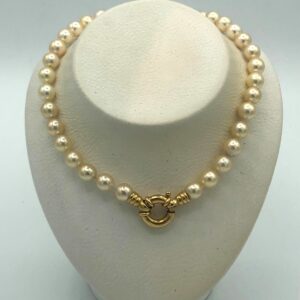 Collier perles de culture Akoya