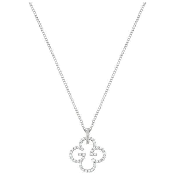 Collier argent ref AGF170057N